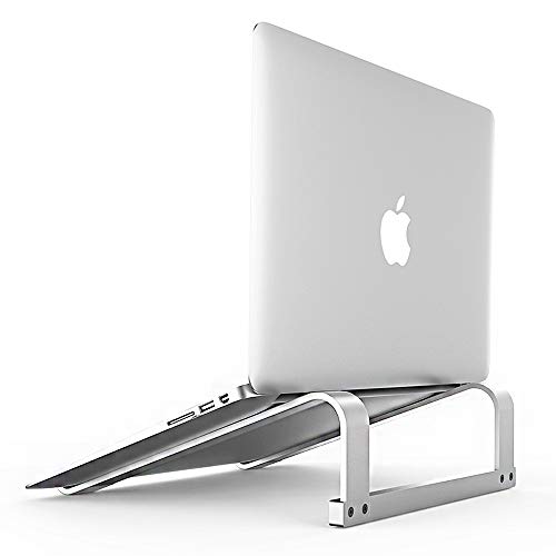 Laptop Stand for Desk?Stable MacBook Pro Stand?Ergonomic Aluminum Computer Riser for 12 13 15 16 17 inch ? Universal Computer Cooling Stand for Mac MacBook Pro Air, Lenovo, HP, Dell, More PC Notebook