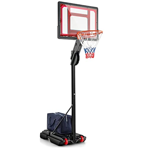 COSTWAY Canasta Baloncesto Ajustable 1,55-3,1m