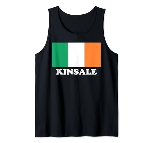 KINSALE Ireland Irish Flag Erie For Men Women Camiseta sin Mangas