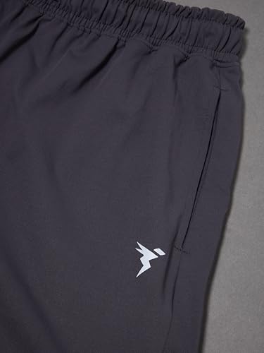 Image of TECHNOSPORT Mens Regular Fit Solid Shorts for Gym, Workout & Sports with Anti Microbial, Techno Dry