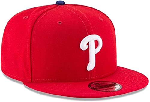 New Era MLB 9FIFTY Adjustable Snapback Hat Cap One Size Fits All (Philadelphia Phillies)