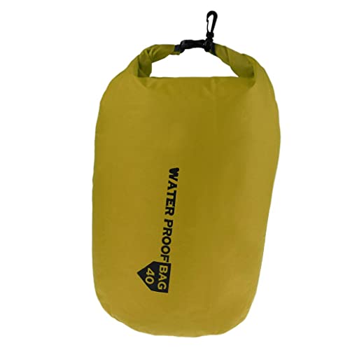 Sacca impermeabile per campeggio rafting kayak 10 l chiaro 40l 40L come descrizione verde