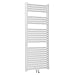 Produktbild Heizkörper Badheizkörper gerade 1424 x 600 weiß mit Mittelanschluss 50 mm (717 Watt nach EN442)