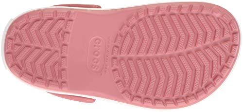 Sandália, Crocs, Crocband Platform Clog, Blossom/White, 37, Adulto Unissex