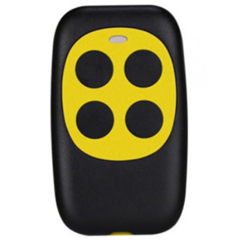 Asyduey Duplicador de Control Remoto de Garaje de 280-868 MHz, Control Remoto Inalámbrico Multifrecuencia, Abridor de Puertas Universal, Color Amarillo