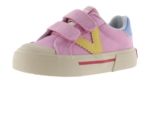 Baskets Tribu Minimaliste Victoria chaussures en toile scratch forme large 1355103