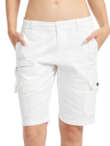 Short cargo de randonnée coton femme idéal pour vos treks