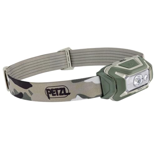 PETZL ARIA 2R RGB Headlamp - Camouflage (600 lm) [New Gen]