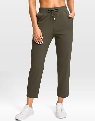 Image of G Gradual Petite Pants for Women 24 inch /26 inch Ankle Pants with 2 Pockets