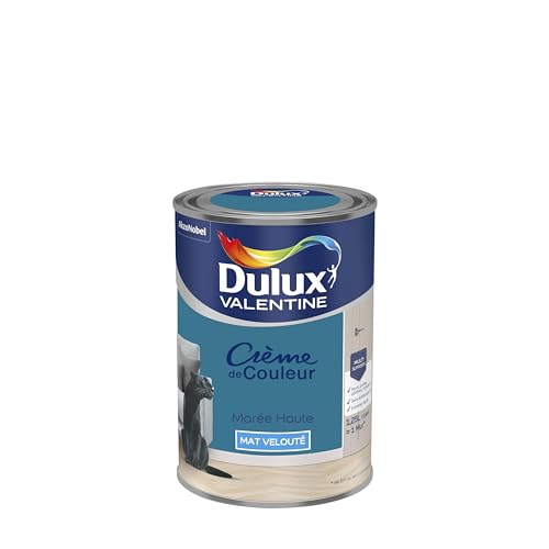 Dulux Valentine Crema de color – Pintura multisoporte interior – Mate Marea Alta 1,25 L