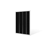 GWSOLAR 100W 全並列 太陽光パネル 影に強い!! コンパクトサイズ 単結晶 PERC ソーラーパネル 12V 太陽光チャージ 12Vシステム 充電 蓄電対応 車 船舶 屋根 災害対策 4並列設計 汚れ 雪解け 日陰に強い!! (GWソーラー 型番: GW-100B)