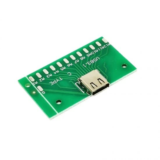 Techtonics USB 3.1 Female Socket Type C Connector 24 Pins Breakout PCB Board (B0BV753YKH) Amazon Price History, Amazon Price Tracker