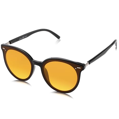 Image of SOJOS Sunglasses Womens Trendy 2025 Classic Round Retro Vintage Shades Large Frame Sunnies SJ2067