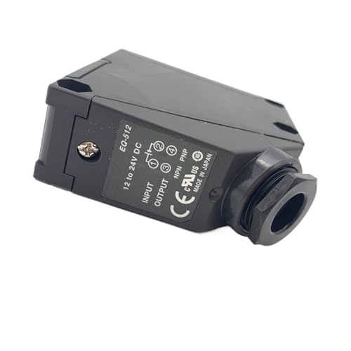 Sensor fotoeléctrico EQ-512 con supresión de fondo y largo alcance de detección