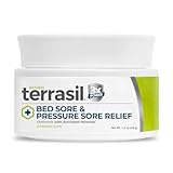 terrasil Bed Sores Treatment Cream & Pressure Sores Cream – Natural Ingredients for Healing of Bedsores, Ulcers & Wounds, 3X Power for Fast Soothing Relief (1.5 oz jar)