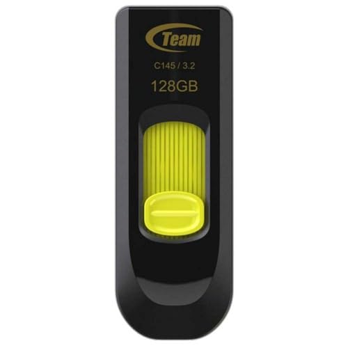 Team Group C145 - Chiavetta Usb 3.0, Colore: Giallo 128 Gb - 4