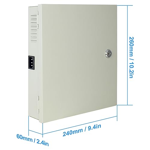image for CENTROPOWER 18 Channel CCTV Power Supply Port Box, Distributed Output 