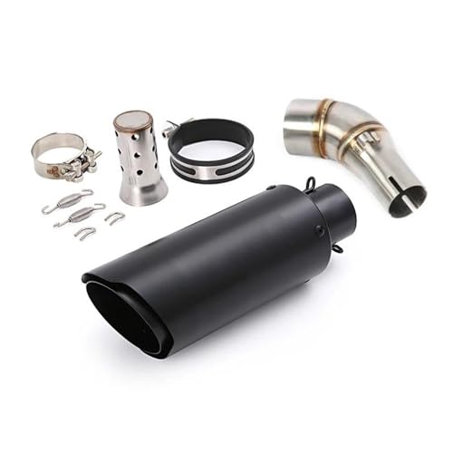 Tuyau d'échappement pour Yamaha R25 2014-2023 avec raccord intermédiaire de silencieux style 3