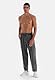 Dagi Men’s Smoke Regular Waist Double Leg Ribbed Washed Tracksuit, Smoke,XL