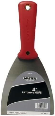 4" Inch Carbon Steel Flexible Taping Knife - Bulk Pack of (36)
