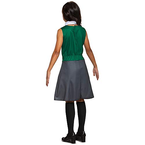 Image of Harry Potter Dress, Official Hogwarts Wizarding World Costume Outfit, Classic Kids Size Dress with Collar and Tie