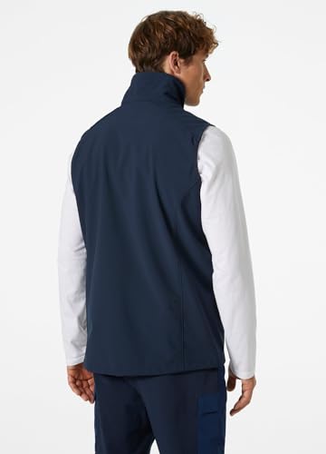 Image of Helly Hansen Paramount Softshell Vest - Men's Fleece Lined, Breathable, Water & Wind Resistant, Lightweight Hiking Outerwear