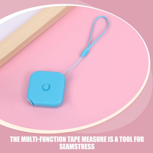 Set de 4 cintas métricas mini flexibles Zerodeko miniatura 6