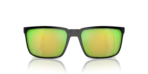 ARNETTE Men's An4251 Stripe Rectangular Sunglasses