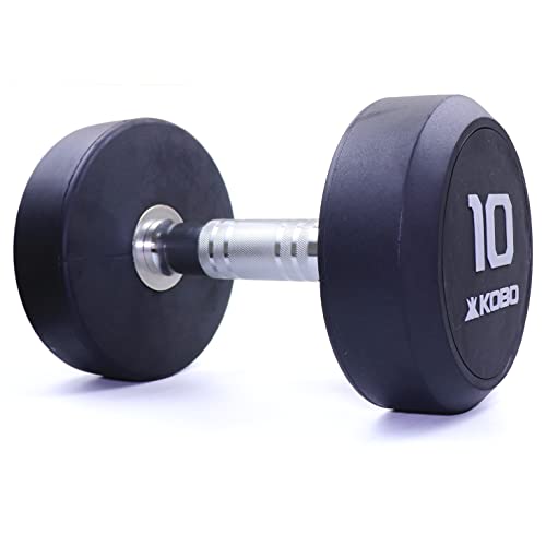 Kobo Professional Rubber Coated Dumbbell (IMPORTED)