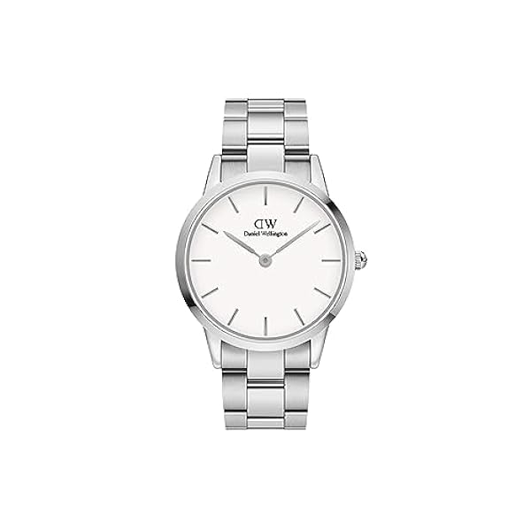 Daniel Wellington ikonisk länk klocka, roséguld eller silver länkarmband