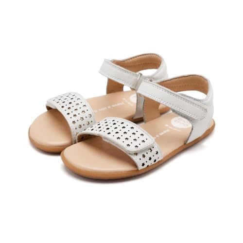 GIOSEPPO| Sandalia Barefoot HIRAM |Flexible, sin refuerzos, piel suave, suela fina y receptiva, plantilla extraíble de piel y carbón activo, puntera amplia,drop cero, piso cosido|Primer paso bebé