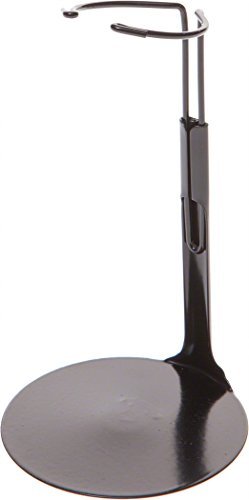 Kaiser Doll Stand 2075 - Black Doll Stand 6 1/2" to 10" Dolls and Action Figures, 6-Pack