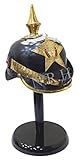 Nautisch Replik Hub: German Pickelhaube Imperial Preußischer Helm Leder German Hat