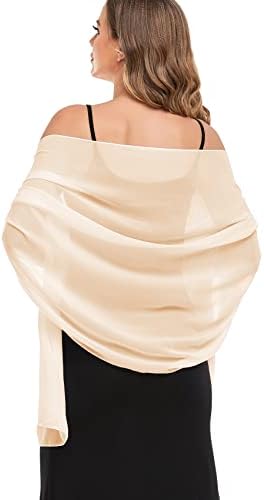 Shawls and Wraps for Evening Dresses Sheer Chiffon Women Elegant ...