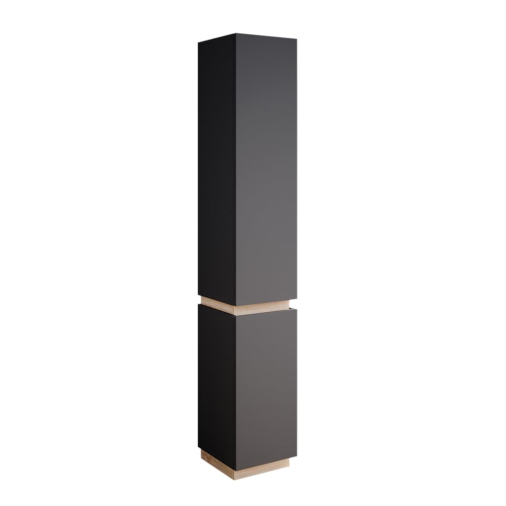 Vicco Bathroom cabinet Gloria, Anthracite, 33 x 197.5 cm