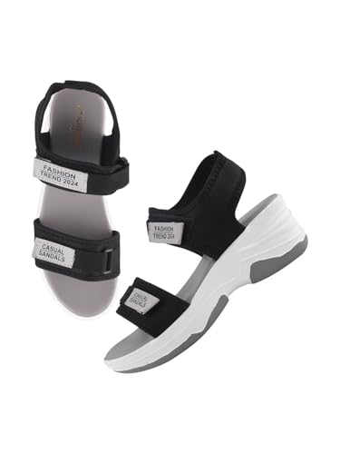 Image of SilverArrow womens Forma Flat Sandal, Fashion Sandals with Strap, Suitable for Fusion Outfit