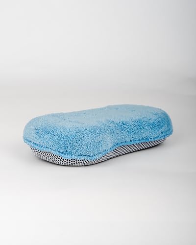 Esponja de lavado de microfibra de doble cara, extra esponjosa y antiarañazos, para carrocería, limpieza suave, alta absorción