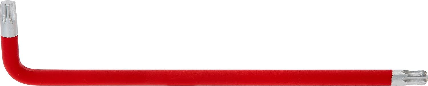 KS Tools 151.4279 Llave acodada Torx con cabeza de bola, XL, T50, rojo