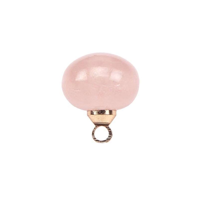 Guziki perłowe, 50 szt. 10 mm, srebrno-szare, cekiny, małe okrągłe, guziki kulkowe do rękodzieła z tkaniny, guzik żywicy na trzonku(Pink)