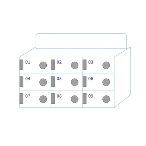 WallMounted Mobile Phone Storage Locker Cabinet for Offices & Meeting Rooms30 Slots for Secure Device Storage SpaceSaving nizer for Workplace Efficiency.