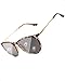 TJUTR Photochromic Polarized Sunglasses Unisex for Driving, Classic Retro Round Eyewear Mens & Womens UV Protection (White Tortoise Frame/Photochromic Lens)