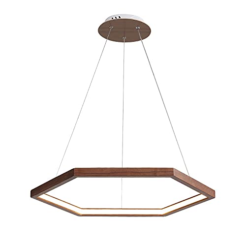 Lustre suspendu LED réglable en hauteur pour corriger les grands plafonds