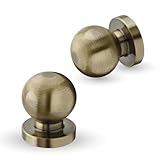 LAPO 3 Piece Drawer Knobs for Cabinet, Wardrobe, and Dresser – Stylish & Durable Stainless Steel Door Knob Handle for Kitchen, Bathroom, and Furniture (Antique Finish)