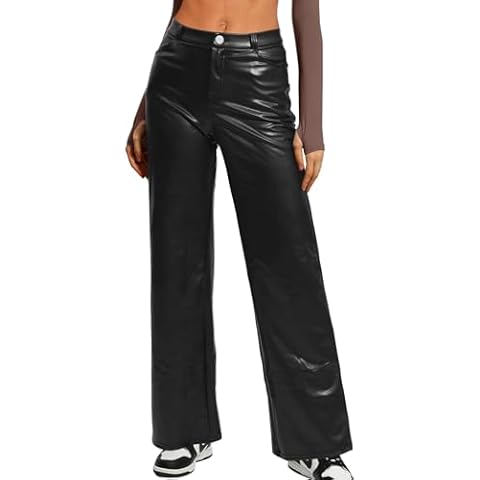 Pantalon en cuir synthétique Navneet A001 Cover