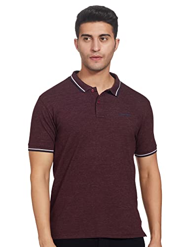 Image of Pepe Mens Slub Polo T-Shirt