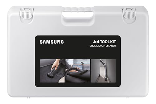 Samsung VCA-SAK95K/GL Kit d'accessoires pour aspirateur sans Fil Jet, Brosse à poussière Extra Douce, Brosse à poussière Extra Dure, Tuyau d'extension...