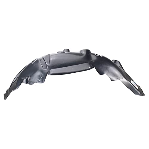 TRQ Front Left Inner Fender Liner Black Drivers Side Compatible with 2010 Dodge Ram 2500, 3500 2011-2013 Ram 2500 3500 CH1248157