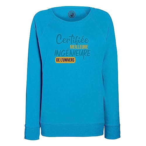 Sweatshirt femme ingénieure informatique mécanique civil