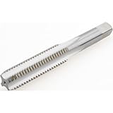 Hertel Straight Flute Tap, M12x1.75 Metric Coarse, 4 Flute, Bottoming Chamfer, High-Speed Steel, Bright/Uncoated Finish, 1-21/32