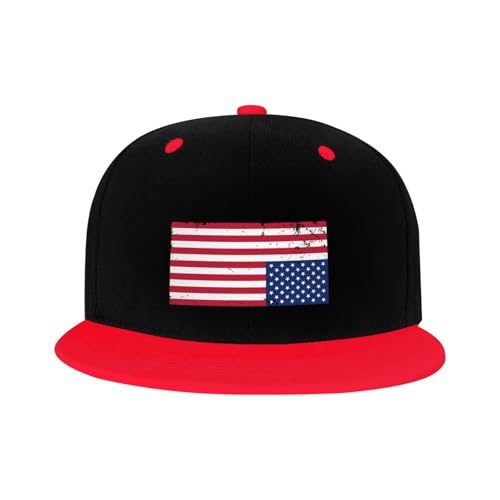 Upside Down America in Distress Toddler Hat Sun Protection Baby Boy Kids Baseball Cap for Outdoor Beach